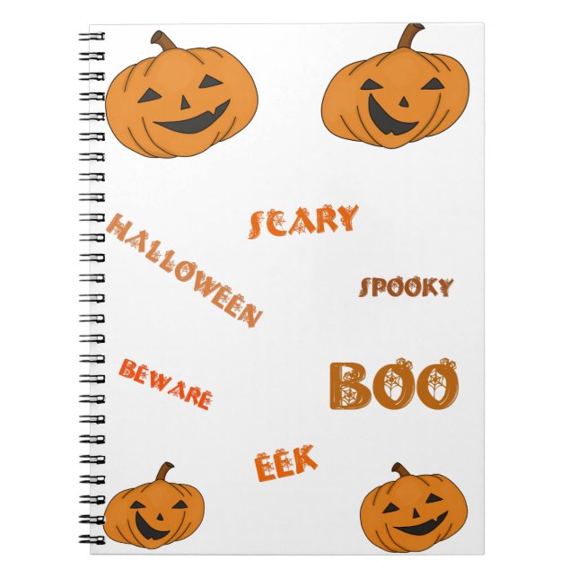 Carnet Vibes d'Halloween (Devant)
