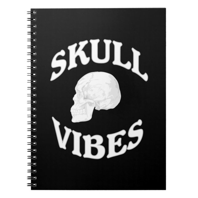 Carnet Vibes du crâne (Devant)