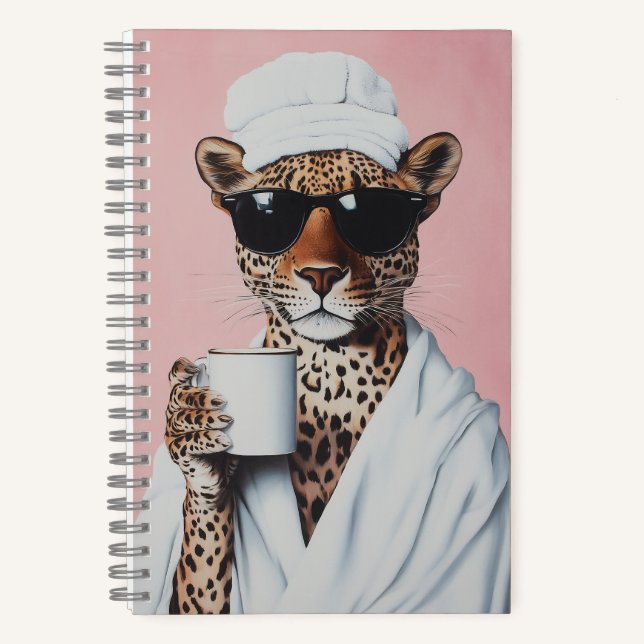 Carnet Vibes Leopard détendues (Recto)