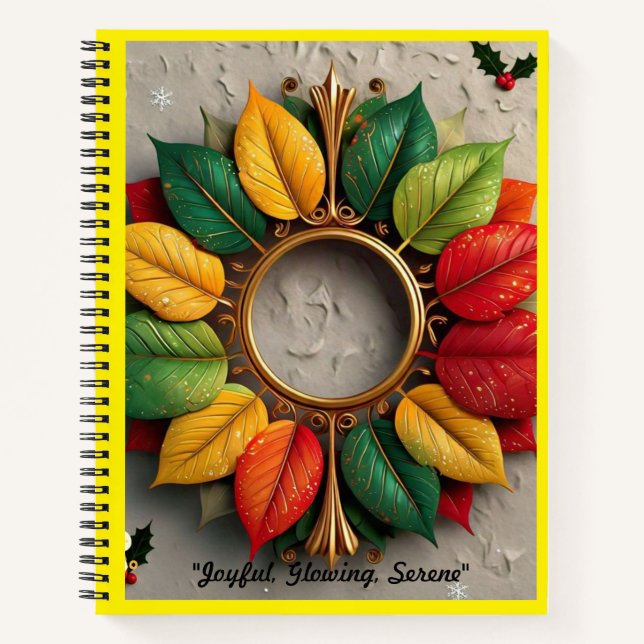 Carnet "Vibrant Festive Nights" (Devant)