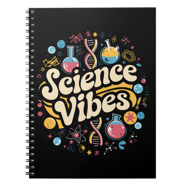 Carnet Vibrations Scientifiques Super Première Journée de (Devant)
