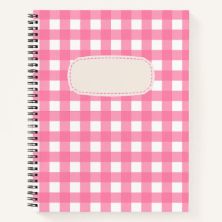 Carnet Vichy Rose