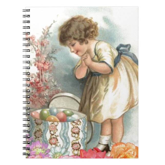 Carnet victorian easter eggs (Devant)