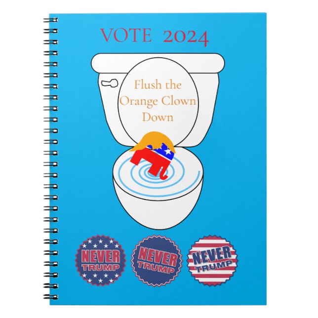 Carnet Vider Le Clown Orange Thunder_Cove (Devant)