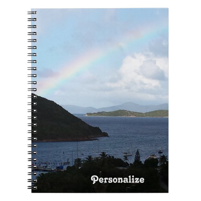 Carnet Vie de l'île arc-en-ciel des Caraïbes (Devant)
