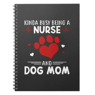 Carnet Vie infirmière Infirmière Et Mère De Chien