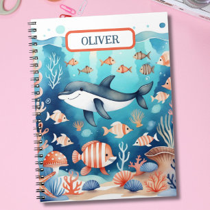 Carnet Vie marine mignonne sous la mer