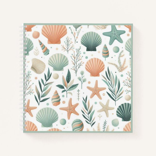 Carnet Vie marine sereine (Devant)