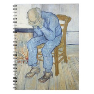 Carnet Vieil homme de Vincent van Gogh dans la peine