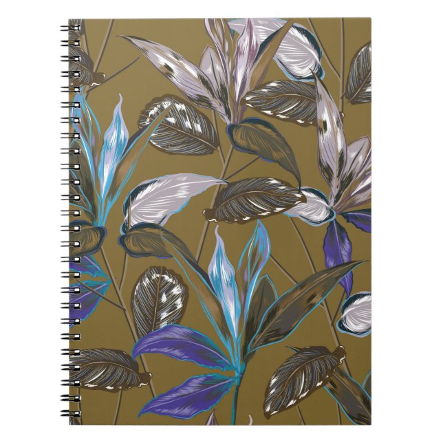 Carnet Vieille texture murale avec fissures, arrière - pl (Devant)