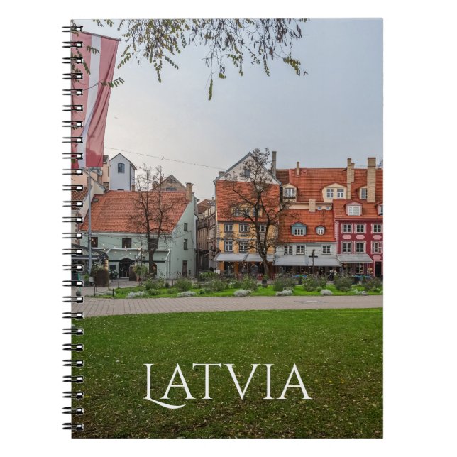 Carnet Vieille ville de Riga en automne (Devant)