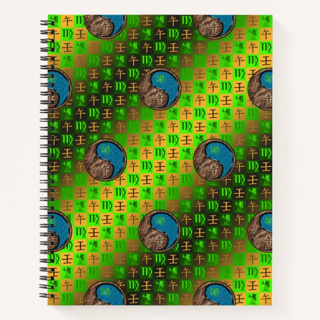 Carnet Vierge & Cheval d'eau (Devant)
