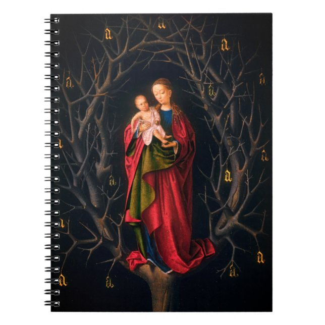 Carnet Vierge de l'arbre sec (Petrus Christus, 1462-5) (Devant)