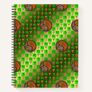 Carnet Vierge et rat de bois