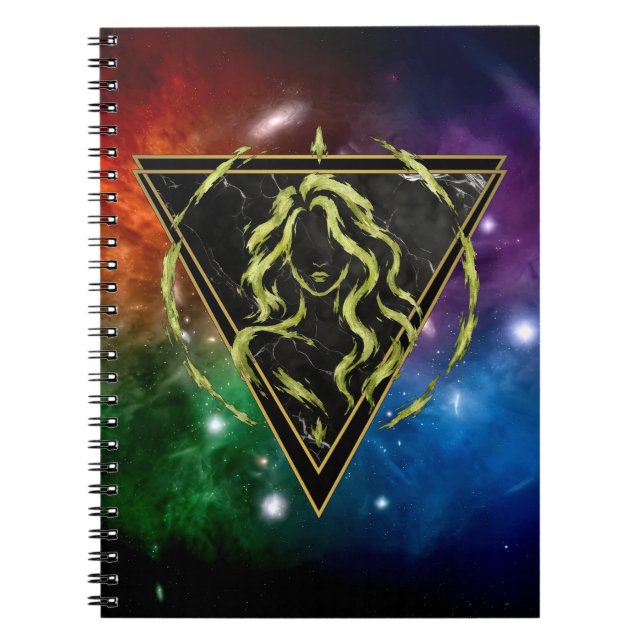 Carnet Vierge Zodiaque Cadeau Astrologie (Devant)