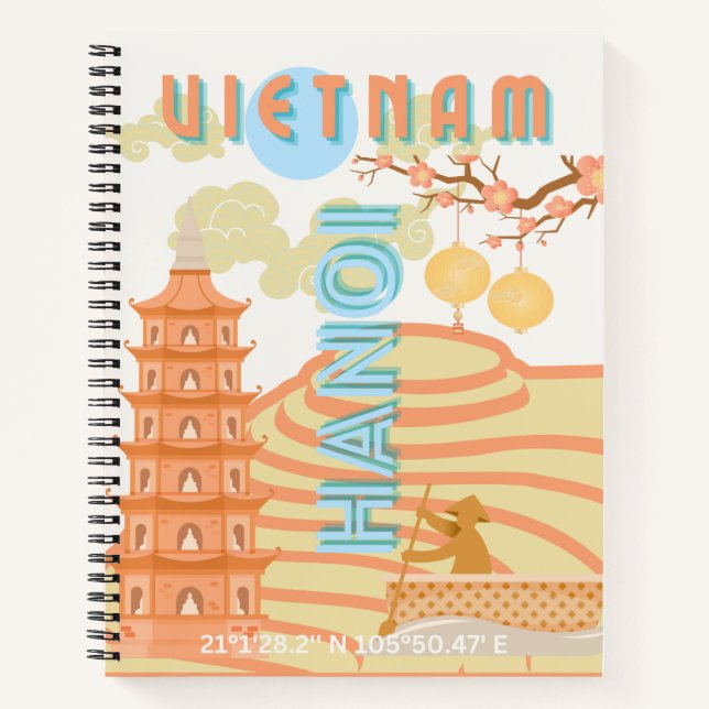 Carnet Vietnam Travel Art (Devant)