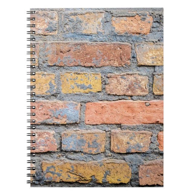 Carnet Vieux mur de brique texture arrière-plan architect (Devant)