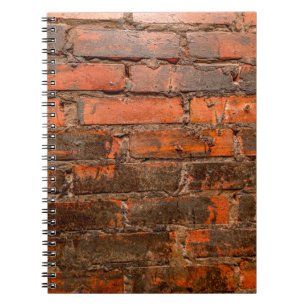 Carnet Vieux mur de pierre brique abstrait, vieilli, anci