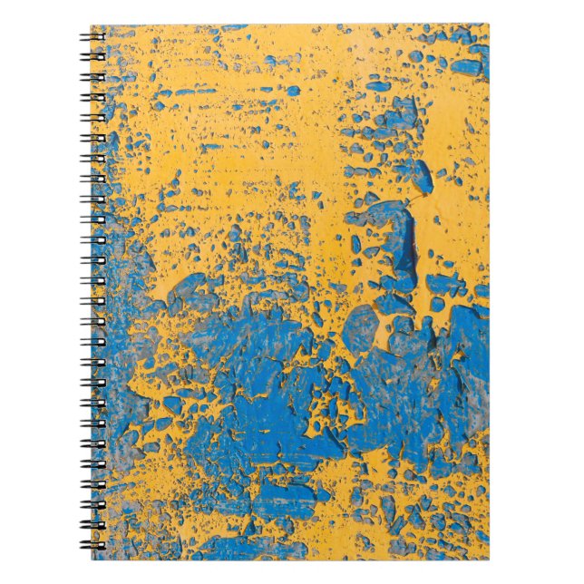 Carnet Vieux mur peint - texture, arrière - plan. abstrai (Devant)