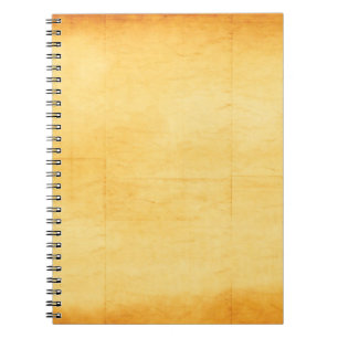 Carnet Vieux papier jaune texture de papier