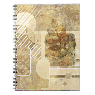 Carnet Vieux papier peint floral