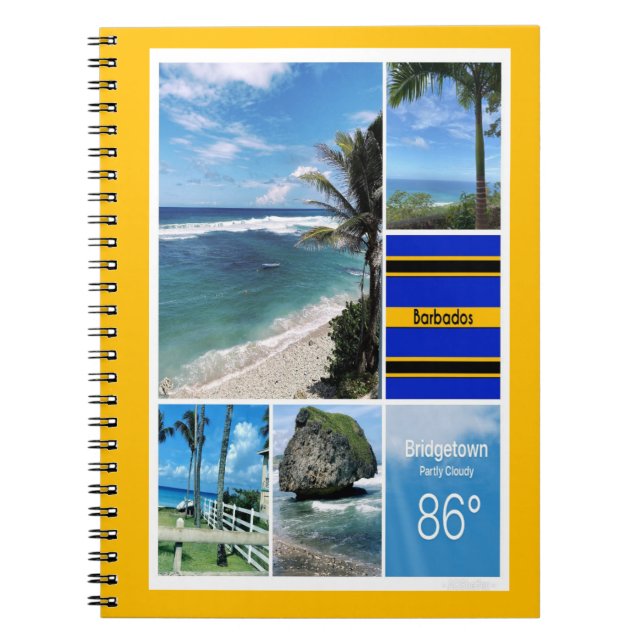 Carnet Views de Barbade (Devant)