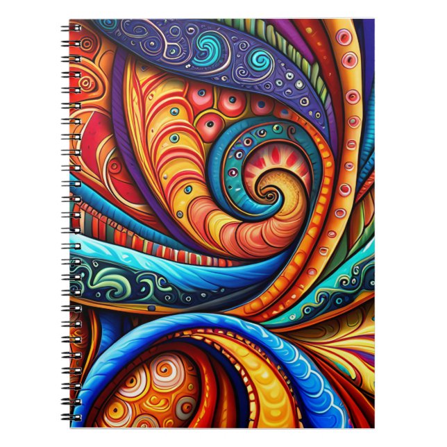 Carnet Vif Fils Colorés (Devant)