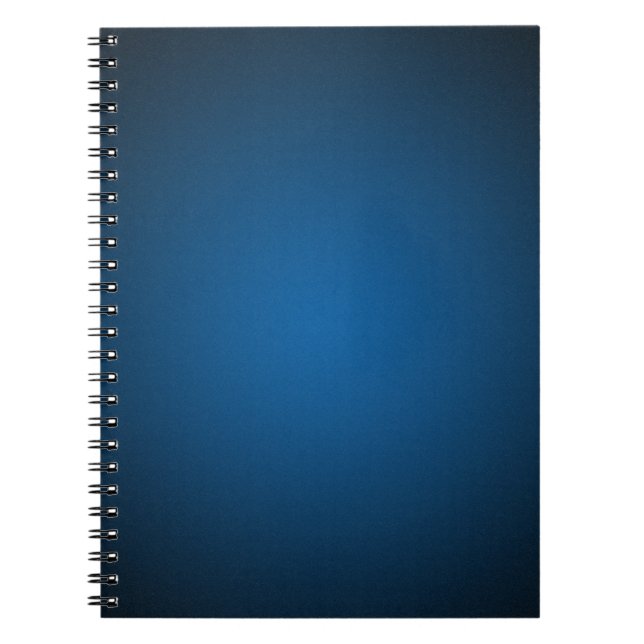 Carnet Vignette Bleu-Noir Grainé (Devant)