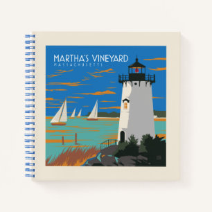 Carnet Vignoble de Martha, Massachusetts Phare