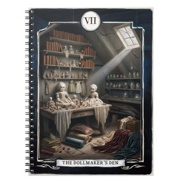 Carnet VII Le Den du Dollmaker - Pas seulement des poupée (Devant)