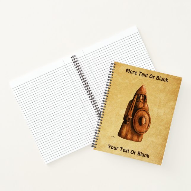 Carnet Viking rustique (Intérieur)