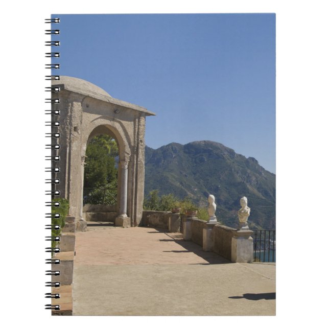 Carnet Villa Cimbrone, Ravello, Campanie, Italie (Devant)