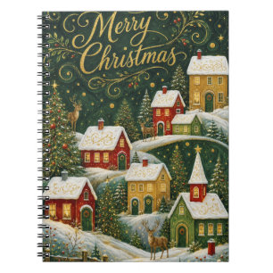 Carnet Village de Noël Enchanté