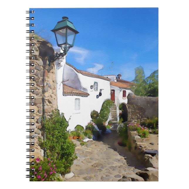 Carnet Village méditerranéen Watercolor (Devant)