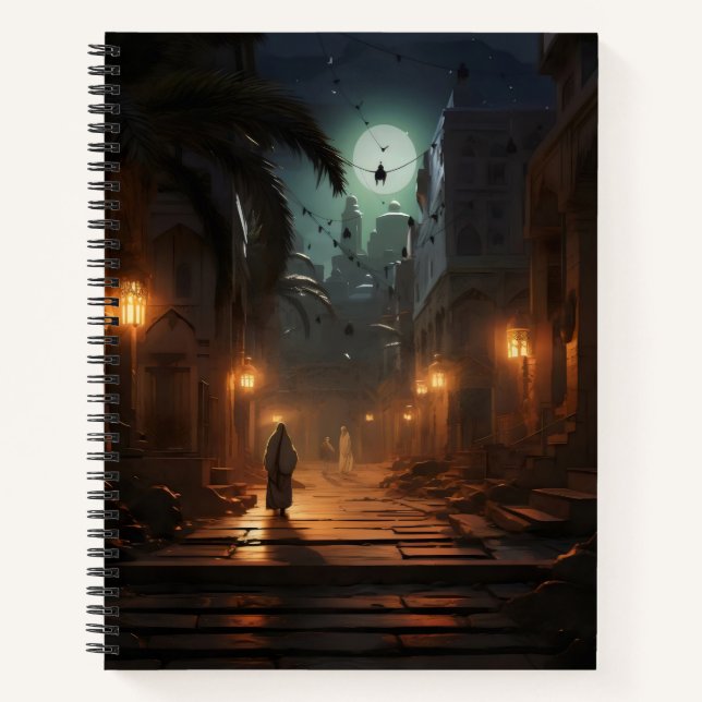 Carnet Ville arabe la nuit (Devant)