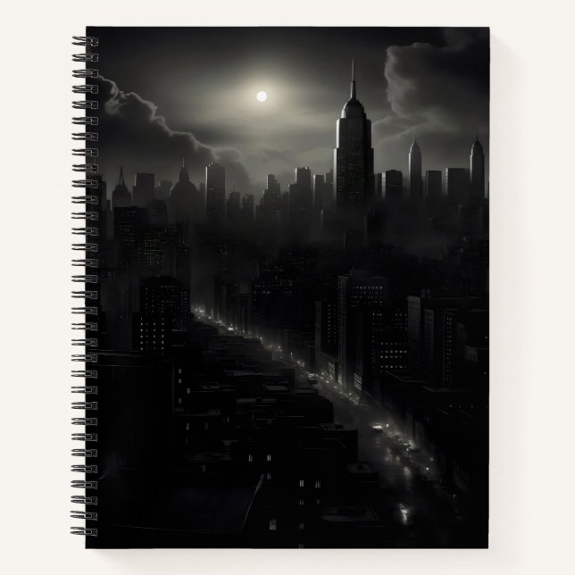 Carnet Ville de Noir (Devant)