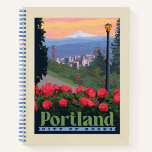 Carnet Ville de Rose Portland, Oregon
