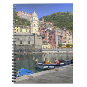 Carnet Ville en pente de Vernazza, Cinque Terre, Ligurie