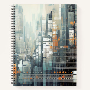 Carnet Ville Paysage Art Décor Peinture Mosaïque