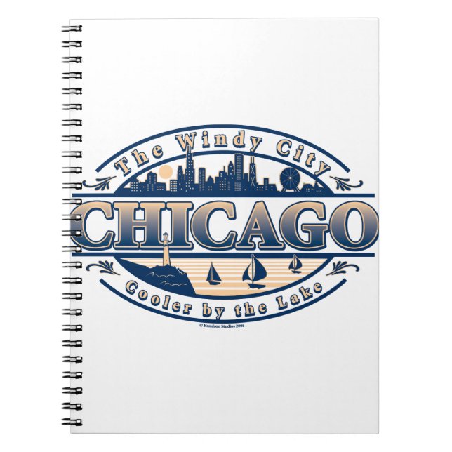 Carnet ville venteuse de chicago (Devant)