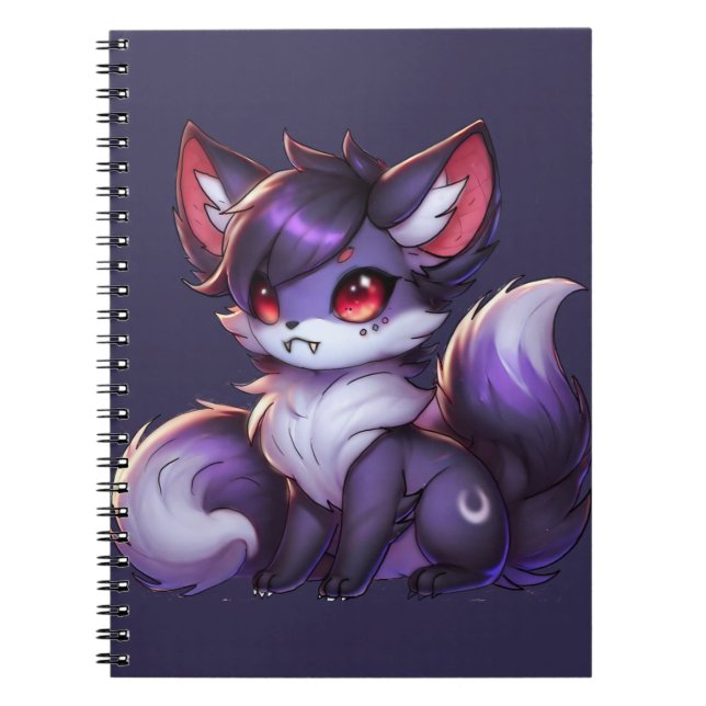 Carnet Vilviry vampire renard (Devant)