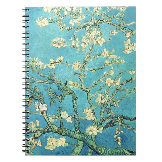 Carnet Vincent van Gogh Amandier en fleurs    (Devant)