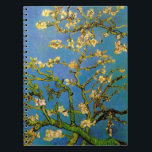 Carnet Vincent van Gogh - Arbre aux amandes en fleurs<br><div class="desc">Floraison d'amandiers (1890) par Van Gogh est un post impressionnisme vintage d'art floral encore vie peinture. Branche d'un amandier en fleurs dans un jardin de printemps avec le ciel bleu en arrière - plan. Belles fleurs blanches fleuries. À propos de l'artiste : Vincent Willem van Gogh (1853-1890) était un peintre...</div>