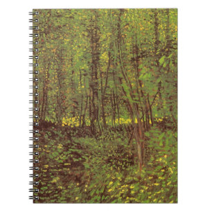 Carnet Vincent van Gogh - Arbres et sous-bois