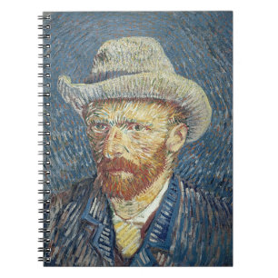 Carnet Vincent van Gogh   Autoportrait avec Casquette à 