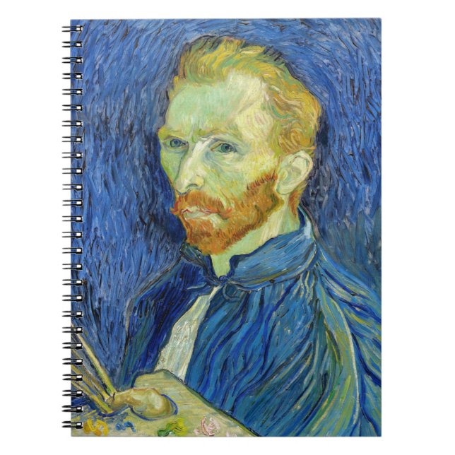 Carnet Vincent van Gogh - Autoportrait avec Palette (Devant)