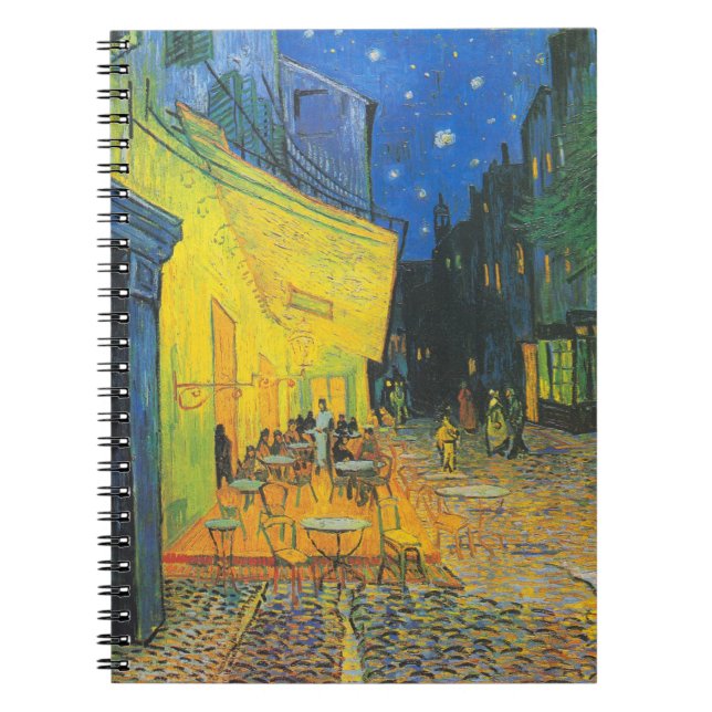 Carnet Vincent Van Gogh Café Terrasse en soirée (Devant)