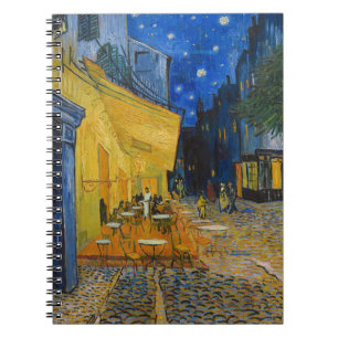 Carnet Vincent van Gogh - Café Terrasse en soirée