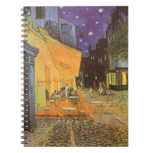 Carnet Vincent van Gogh - Café Terrasse en soirée