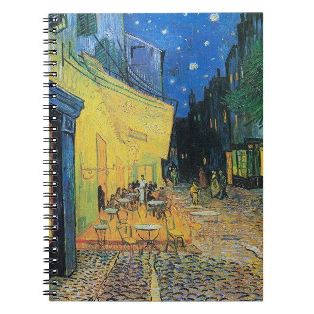 Carnet Vincent van Gogh Café Terrasse en soirée (Devant)